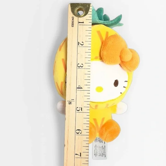 Sanrio Fruit Hello Kitty Pineapple Plush - Picture 6 of 6